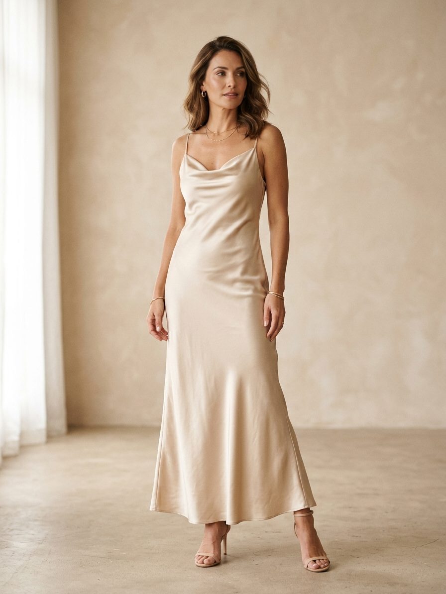 Sienna Satin Slip Dress